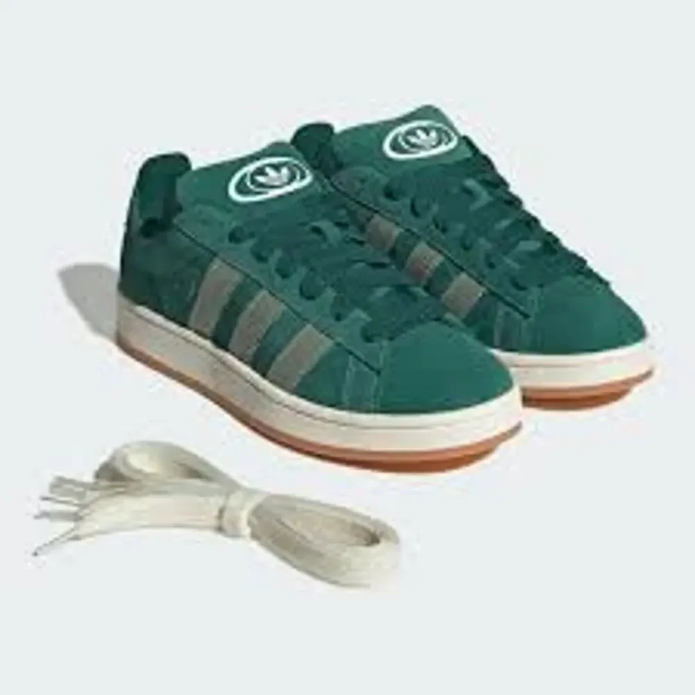 Adidas Originals Campus 00s Men’s Green Suede Sneakers Trainers #794 New